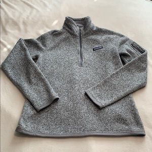 PATAGONIA Heather Grey Better Sweater!